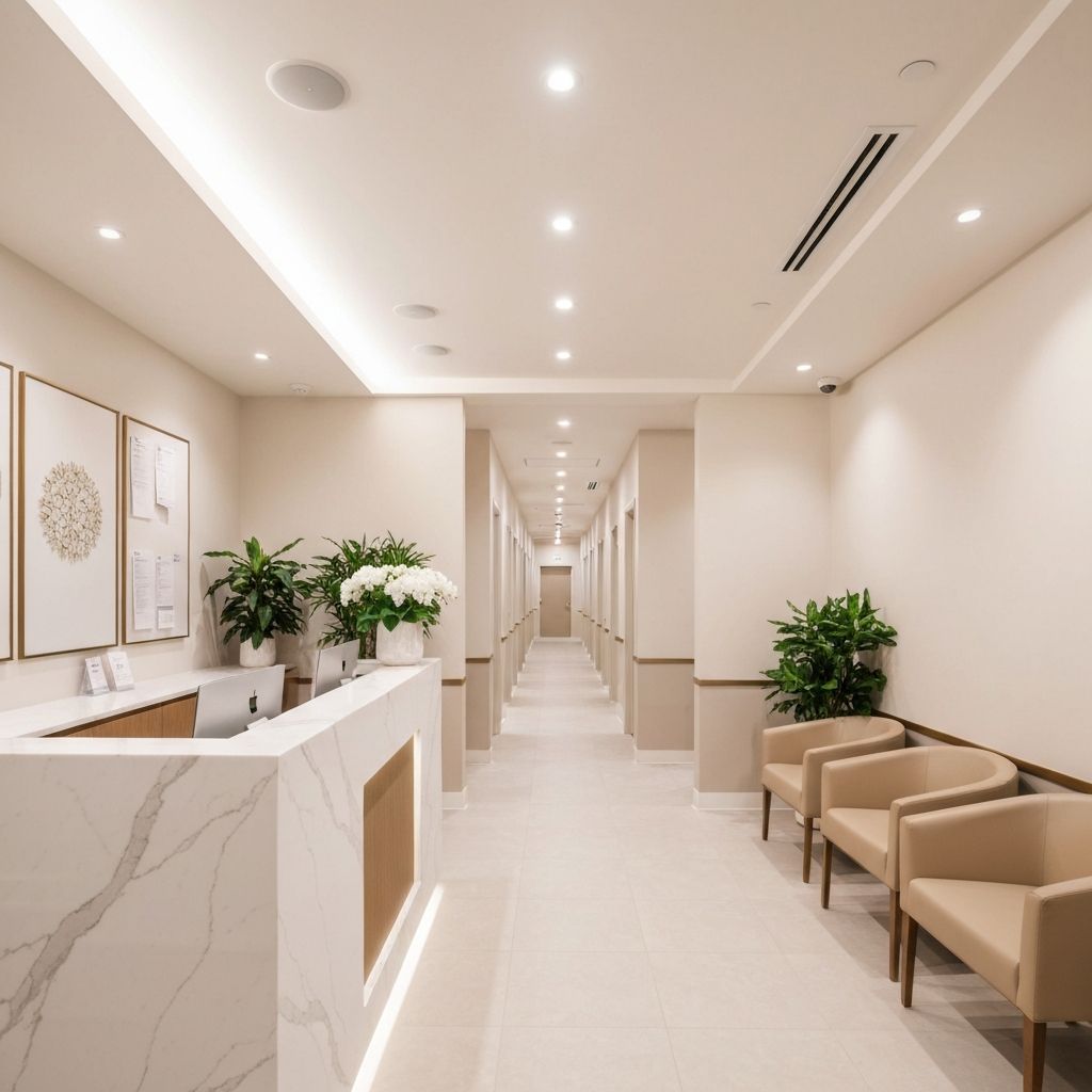 Hairchitech Spa luxury interior in Sunrise